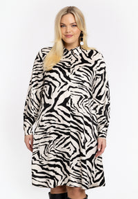 Blouse-dress TIGRE - black - #1