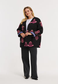 Jacket EMBROIDERY - black - #6