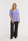 T-shirt a-ligne dolce - violet clair