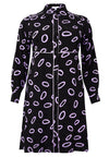 Dress LOOPS - black 