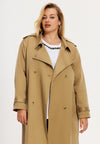 Trench-coat à clous - mid brown