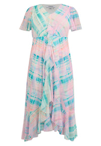 Dress frills HIDEAWAY - turquoise - #4