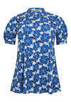 Blouse short PORCELAINE - blue - #3