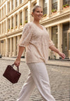 Tunique preppy - marron clair