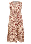 Dress maxi BLOOMPOPPY - dark red - #3