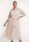 Dress drawstring PREPPY - light brown