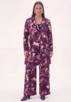 Blazer flare CICLAMY - purple 