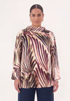 Tunique flare aquarello - multi