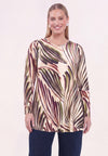 Tunique flare aquarello - multi