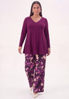 Tunique flare uni dolce - Violet