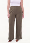 Trousers straight UNI DOLCE - light green