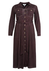 Robe midi DENIM DOLCE BROWN - #3