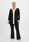 Tunic flare LINEA - black 