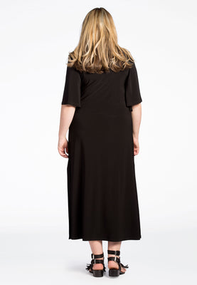 Cardi-dress long DOLCE - black  - #3