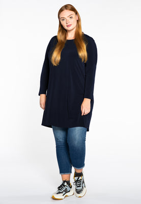 Tunic puckered shoulders DOLCE - blue - #2