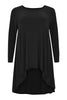 Tunic longer back DOLCE - black  - #3