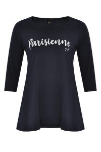 Tunic flare Parisienne - blue - #4