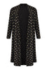 Cardigan GOLD DOTS - black  - #4