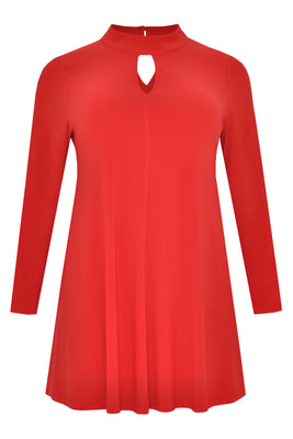 Tunic wide bottom turtle DOLCE - red  - #4