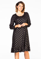 Dress GOLD DOTS - black - #1