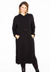 Dress hooded DOLCE - black