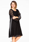 Dress LACE - black 