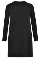 Dress deep back neck - black  - #4