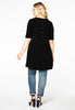 Tunic wide bottom bows DOLCE - black  - #3