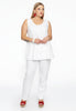 Singlet LINEN - white  - #2