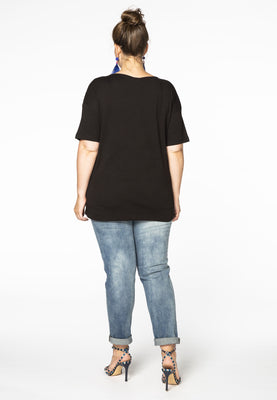 Shirt wide KARMA - black  - #3