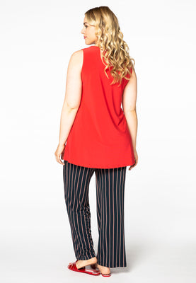 Singlet flare DOLCE - red  - #3