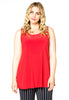 Singlet flare DOLCE - red 