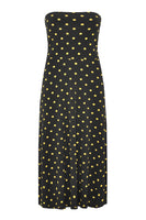 Dress strapless DOTS - black  - #4