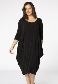 Dress pointy balloon DOLCE - black - #1