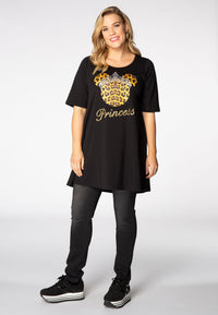 Tunic wide bottom Princess - black - #2