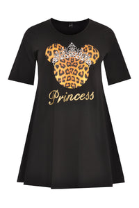 Tunic wide bottom Princess - black - #4