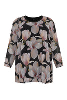 Blouse MAGNOLIA - black  - #4