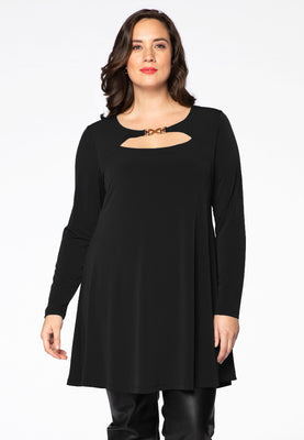 Tunic DOLCE wide bottom - black  - #1