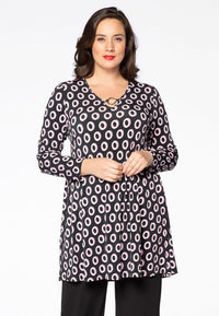 Tunic wide bottom NOA - black - #1