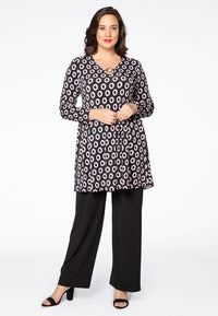 Tunic wide bottom NOA - black - #2