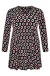 Tunic wide bottom NOA - black - #4