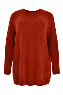 Pullover teddy - orange  - #4