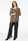 Shirt ZEBRA wide knot - brown - #2