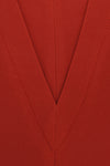 Tunic DOLCE flare v-neck - orange - #5