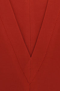 Tunic DOLCE flare v-neck - orange - #5