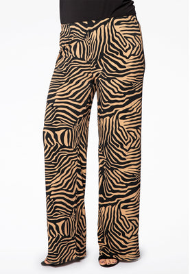 Trousers ZEBRA - brown - #1