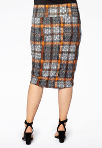 Skirt CHECK - grey - #3