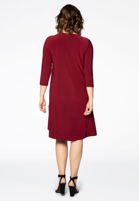 Dress DOLCE A-line - red  - #3