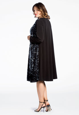 Cardigan SEQUINS - black  - #3