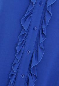 Tunic ruffled DOLCE - blue - #5